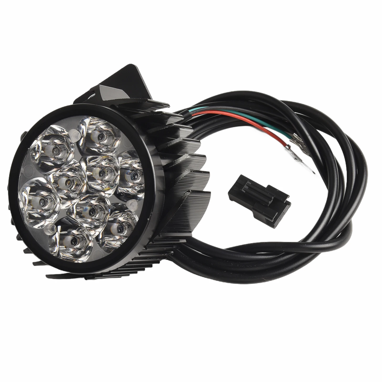 

Hot Sales Headlight Electric Scooter Big Front Light For KUGOO PRO 12-80V Motorcycle Big Light Lamp Replace Parts
