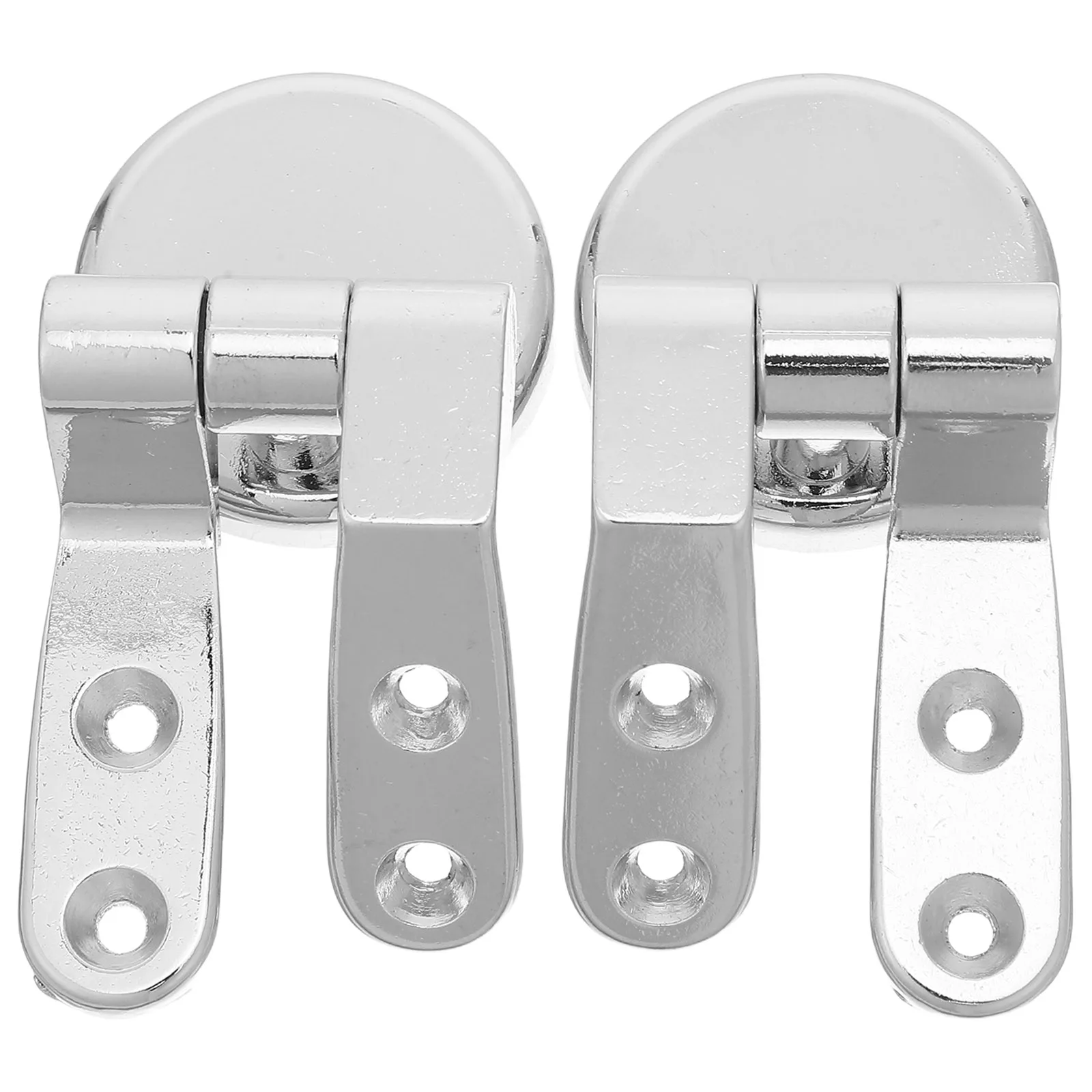 

1 Set Zinc Alloy Toilet Seat Hinge Durable Rustproof Heavy Duty For Wooden Plastic Metal Toilets Bathroom Replacement Fitting