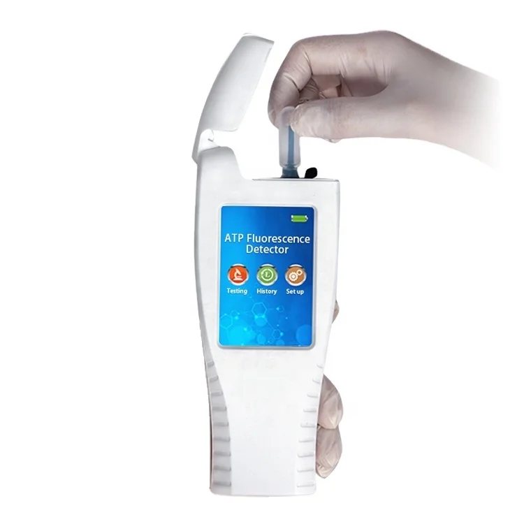 atp bacteria meter portable atp fluorescence detector water quality tester kit microbiological testing equipment