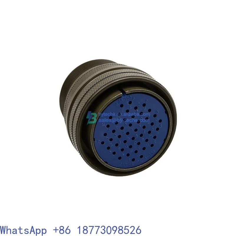 7-3106A36-10S Circular Connector 48 Position Plug Female Socket Solder Cup 973106A3610S Free Hanging Inline