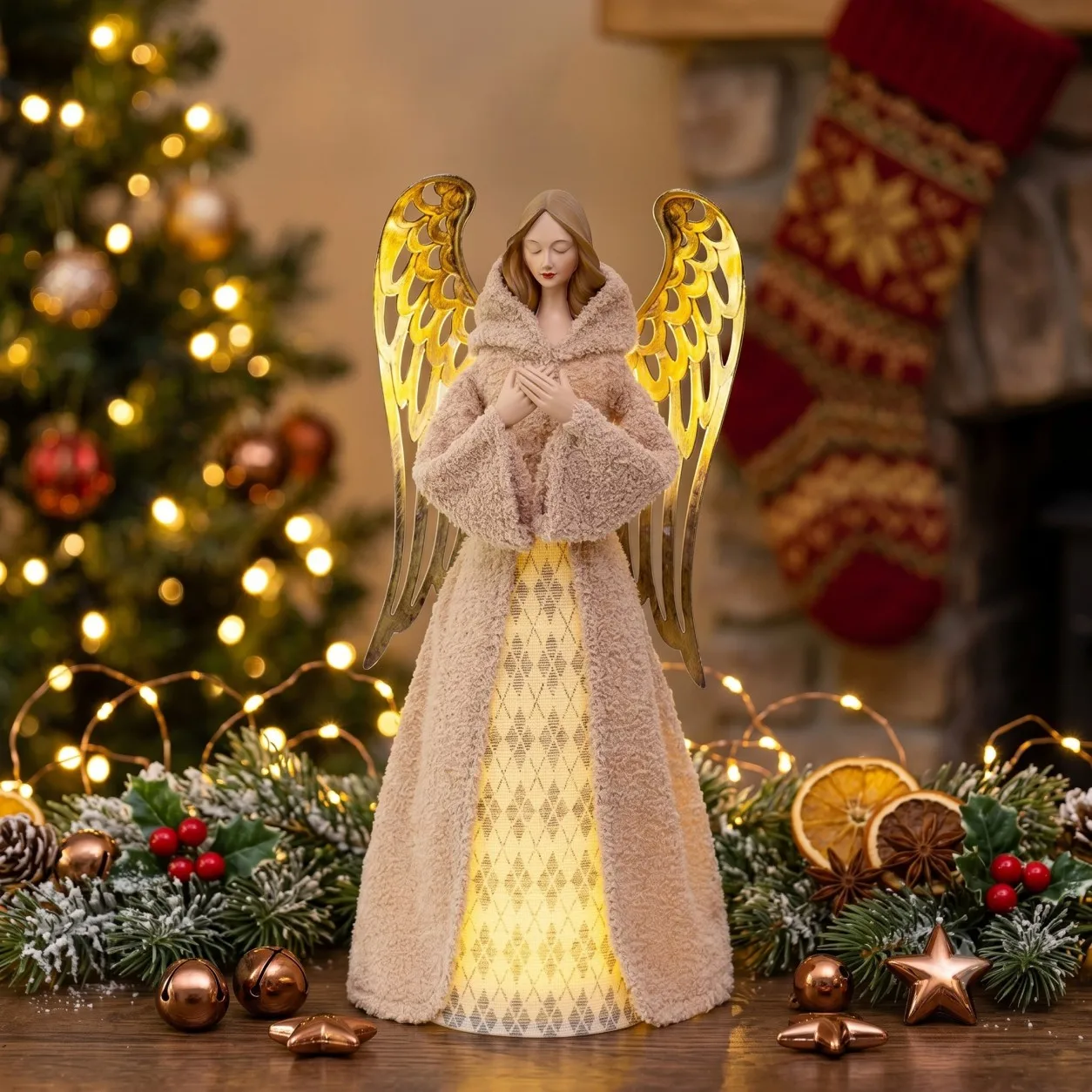 LED Christmas Angel Figurine 6