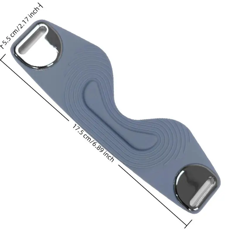 1 pz cinturini per ginocchio tendine rotuleo in silicone regolabili supporto per ginocchio protezione fissa cinturino per ginocchio rotuleo altamente elastico flessibile