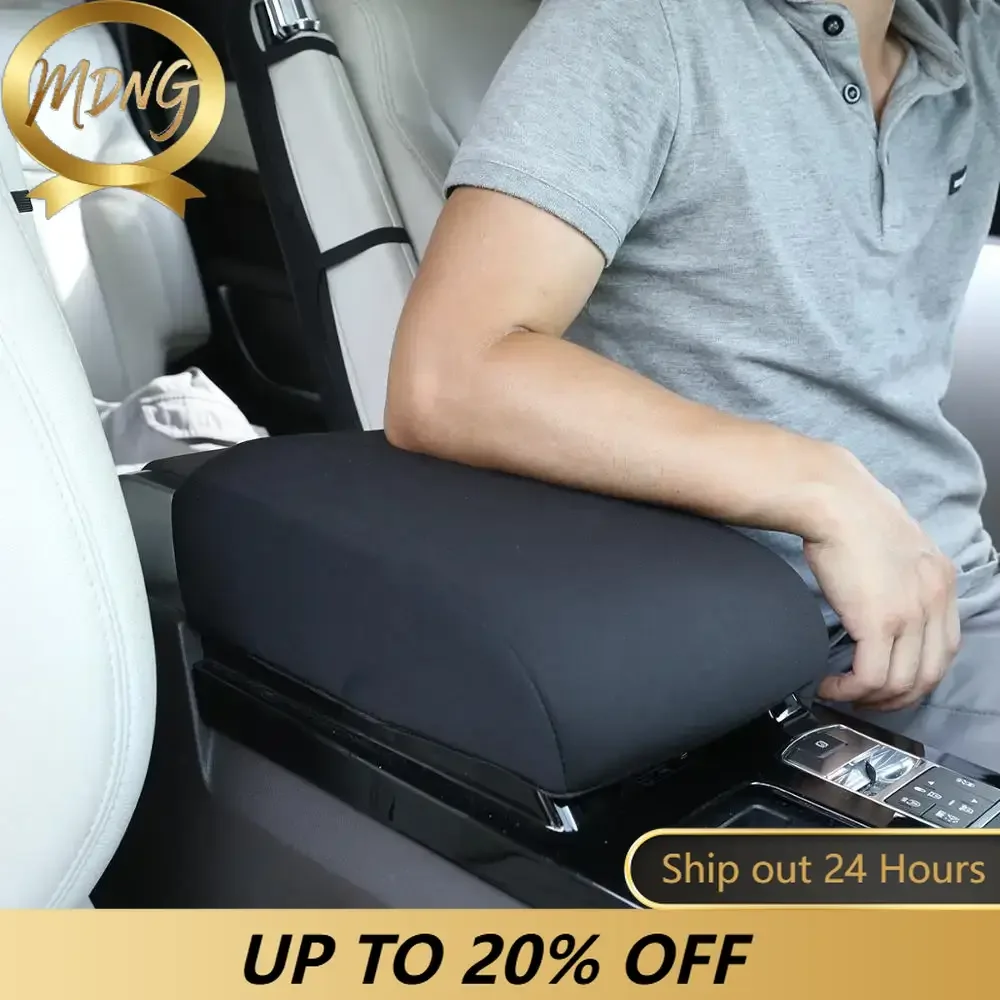 Funda protectora para reposabrazos central de asiento para Land Rover Discovery 4 5 Range Rover Sport Vogue Freelander 2, accesorios para coche