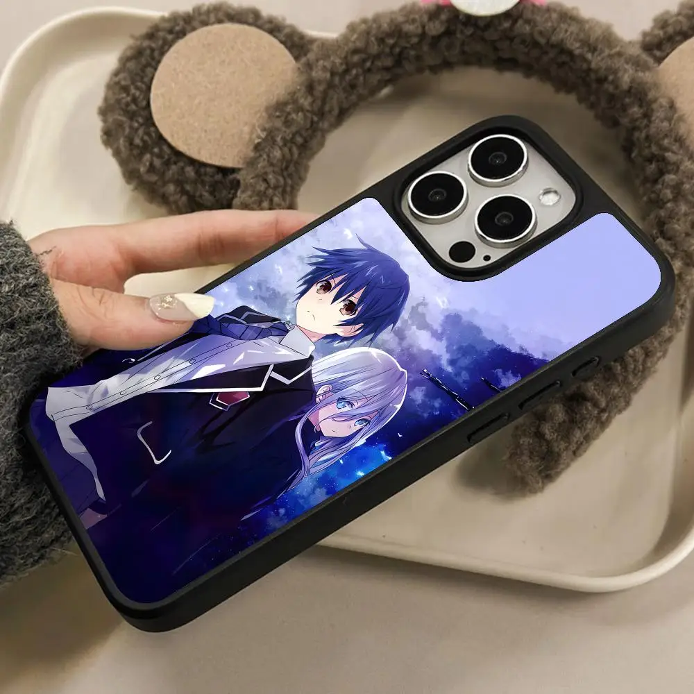 Coque de téléphone Date a Live Itsuka Shido pour iPhone 18 17 16 15 14 13 12 11 Air Pro Max Plus, surface mate