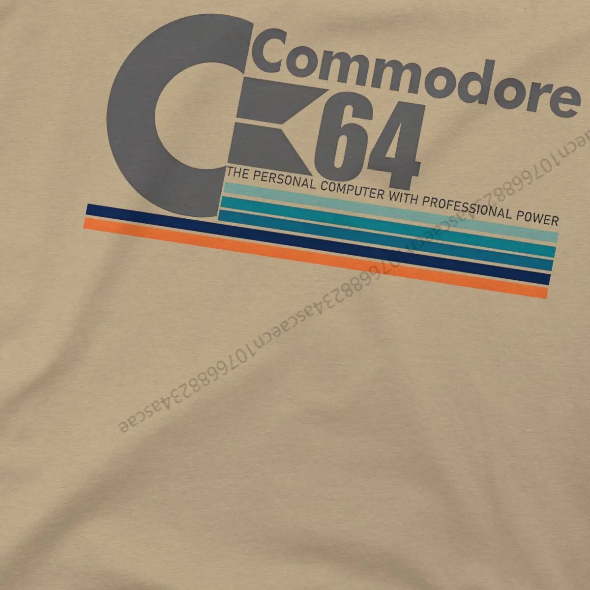 Commodore 64 Tshirt Graphic Men Tops Vintage Summer Cotton Short Sleeve T Shirt
