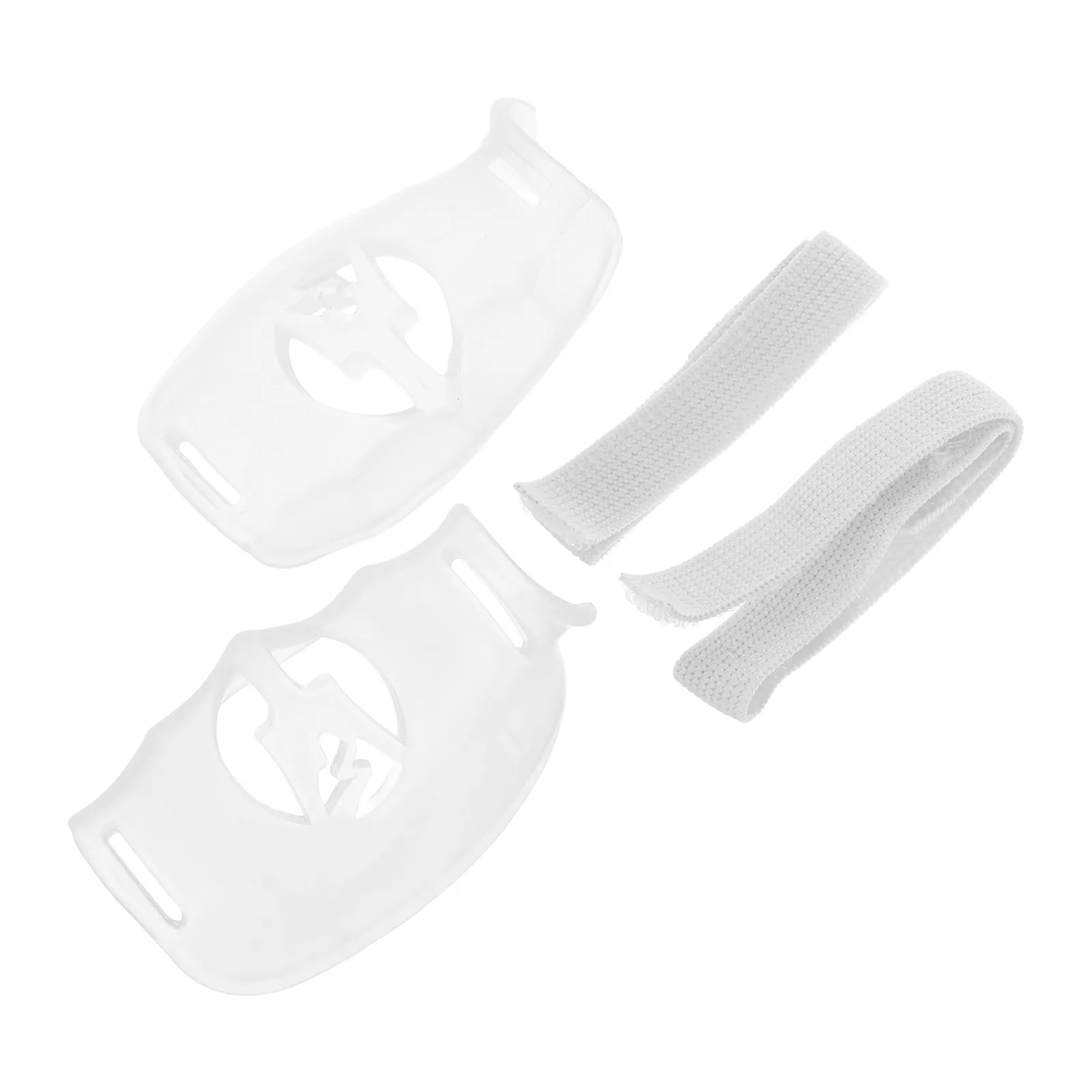 

1Pair Guzheng Finger Aid Moonlight White Compact Training Tool for Beginners Supporting Proper Hand Position Finger Control and