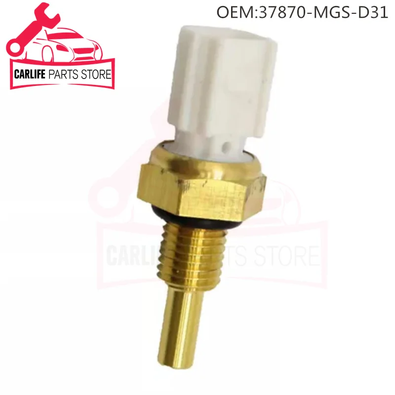 37870-MGS-D31 For Honda SXS TRX CBR CMX CRF CTX GL NC CB500 CB500X CB500F 2014-2019 Coolant Water Temperature Sensor 37870MGSD31