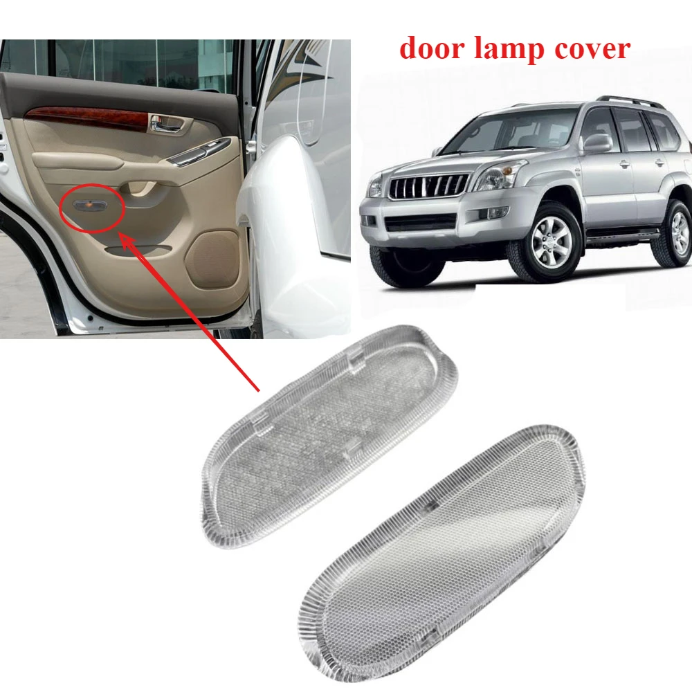 1 Piece Door Lamp Cover for Land Cruiser Prado 120 LC120 2003-2009 Door Light Cover for Land Cruiser Prado LC120 82311-33010