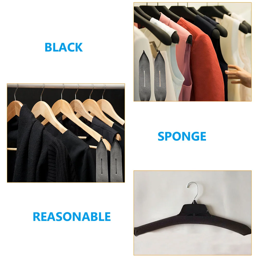 

Anti-slip Sponge Cover Coat Hanger Covers Hook Adhesive Garment Grips for Hangers Clothes