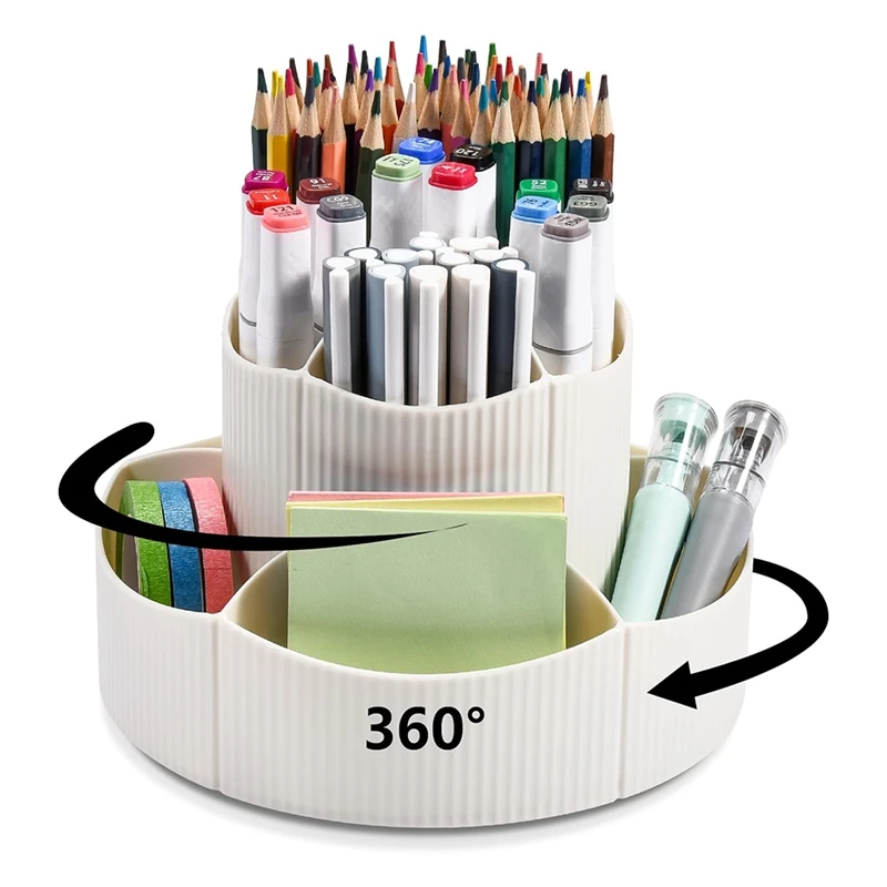 11 Slots Pencil Pen Holder For Desk Dual-Purpose Desk Organizers And Accessories