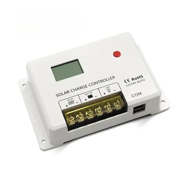 Srne PWM Controller 12V 24V 36V 48V All-in-One Solar Charge Controller Battery Regulator 60A for Renewable Energy Systems