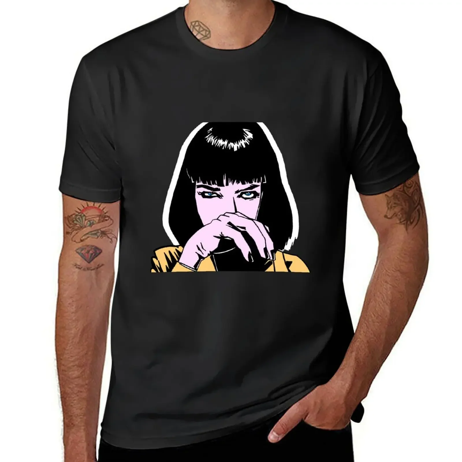 

Mia Wallace T-Shirt heavyweights vintage cute clothes hippie clothes mens shirts graphic tee