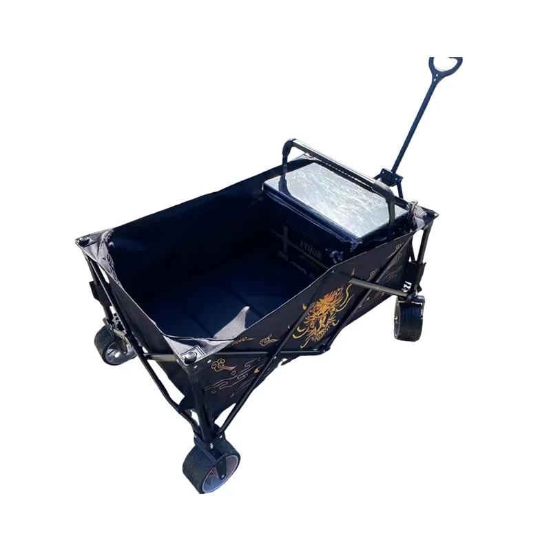 

New, fishing pull cart outdoor camping, folding