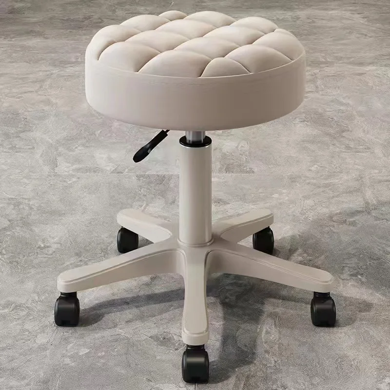 Swivel Backrest Barber Chair Makeup Master for Nail Salon Hairdresser Barber Chair Ergonomic Taburete Beauty Salon Furniture AA