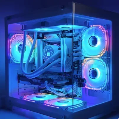 Gaming-PC Desktop i3 12100f h610 3,8 GHz, rx5500xt 24GB, 32GB 3200MHz RGB-Speicher, 1TB 2ssd