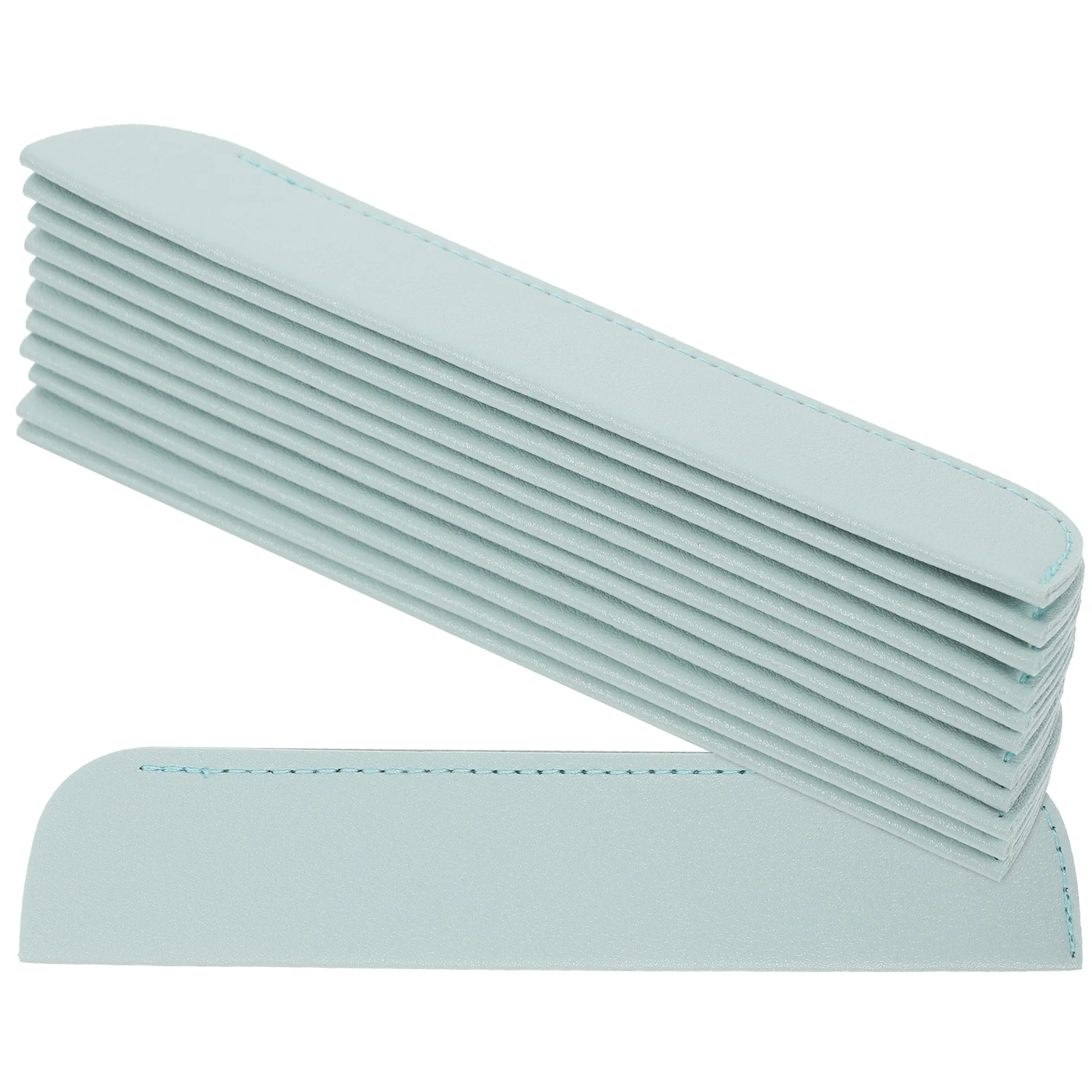 

12 Pcs Pen Sleeve Protective Storage Bags for Ballpoint Fountain Pens Sky Blue Small Size Durability No Smell Safe Use