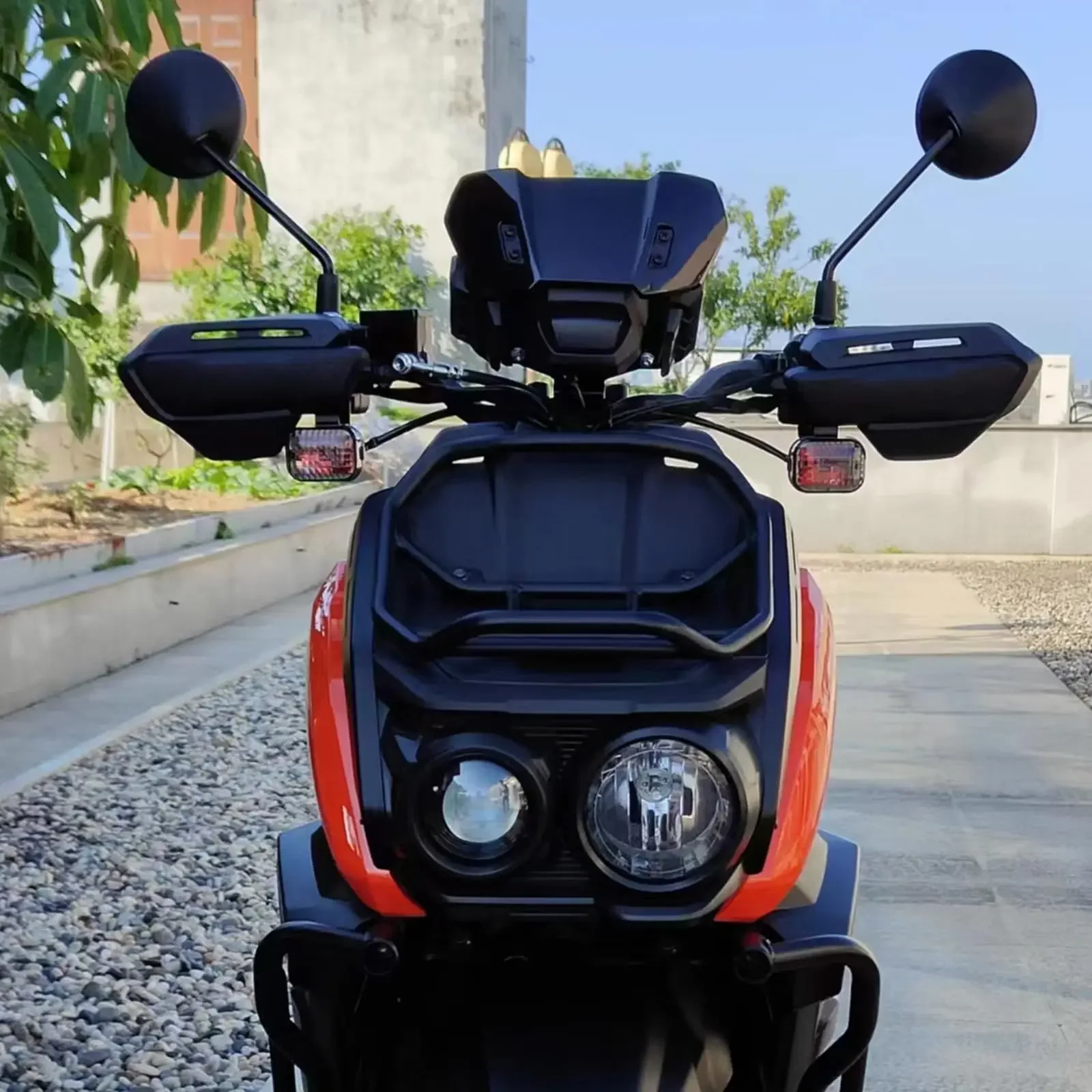 Motorcycle Decorative Windshield Fit for 2022 2023 Yamaha Zuma 125 Decorative Wind Deflectors Windscreens view 5