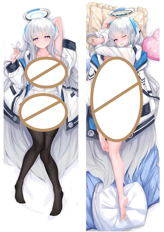 

Blue Archive Ushio Noa Cosplay Hing Body Pillowcase Long Dakimakura Pillow Case