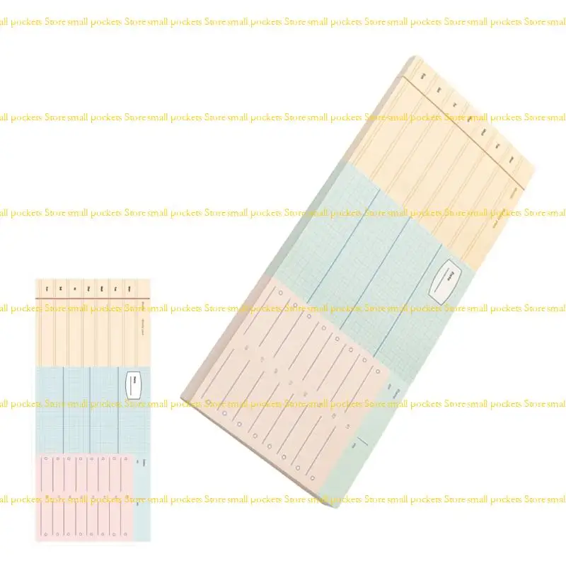 R1WD – bloc-notes à doublure adhésive, carnet notes polyvalent pour l'écriture bureau