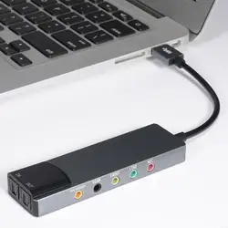 USB 사운드 인터페이스 외부 사운드 카드, 마이크 입력, 라인 입력, SPDIF 광학, 전문가용 품질 사운드 편집