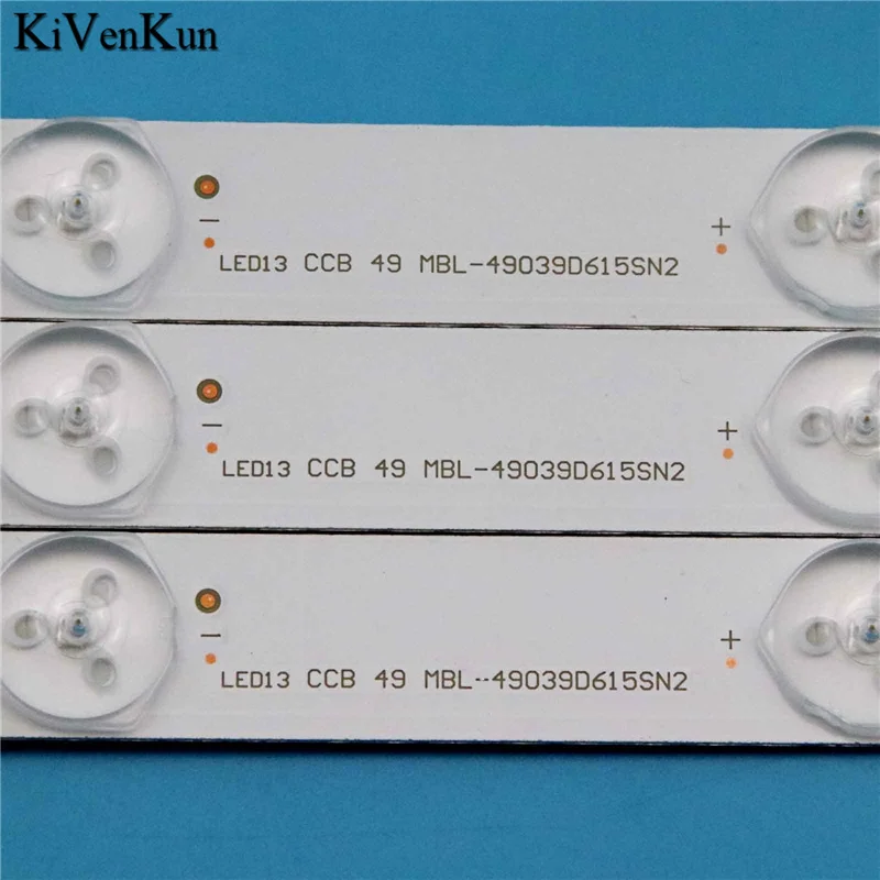 LED TV Bandes Barres MBL-49039D615SN2 Rétro-Éclairage Bande MBL-49039D615SN0 Array Lanes 18LS49 0-841-300-01 Analyste Pour SONY KD-49X8005C