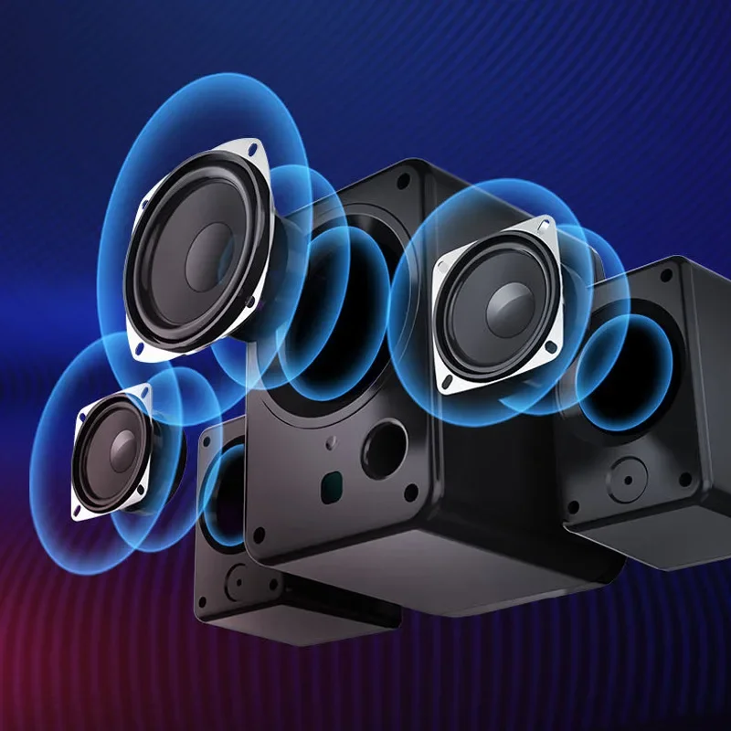 Audio informatique 2.1 caisson de basses Esports Gaming haut-parleur de console de bureau filaire