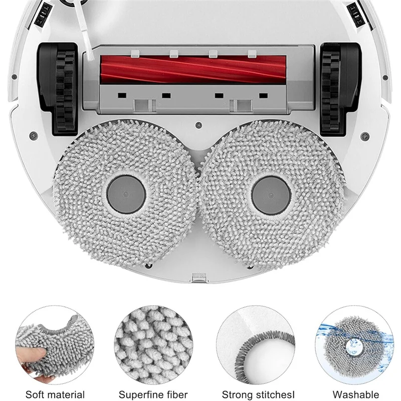 -N21R Accessory Set For Roborock Q Revo/Roborock P10 Robot Vacuum Cleaner Replacement Parts