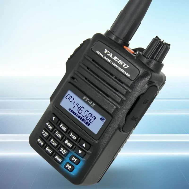 Royi Store Yaesu FT-4XR Handheld Small Walkie-talkie 4X Outdoor Self-driving UV Dual-band Mini Handset