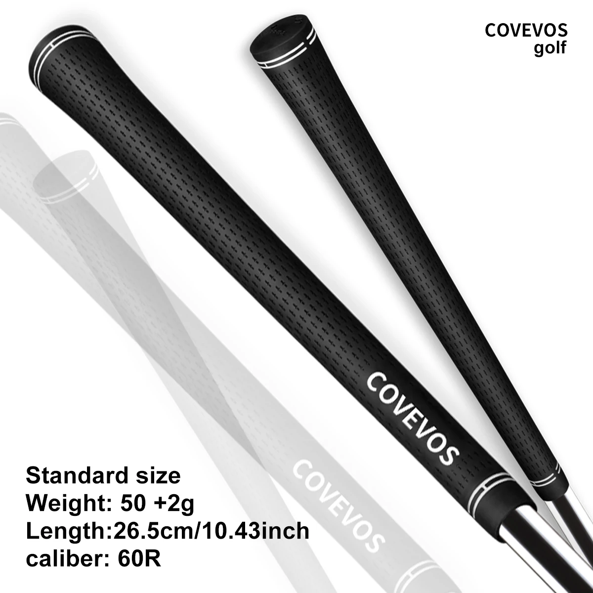 

Golf grips are made of natural rubber, with a non-slip and wear-resistant design, suitable for both men and women.