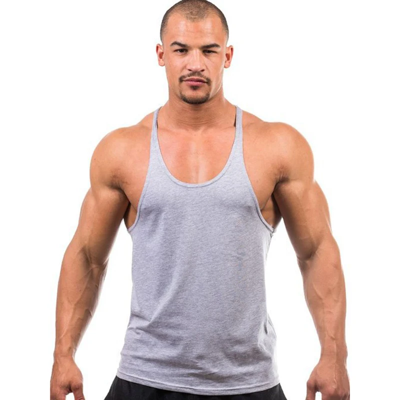 Bodybuilding Tank Top Herren Bodybuilding Kleidung Fitness ärmelloses Top für Bodybuilding männliche Unterhemd Kleidung Fitness studio – Detail 7