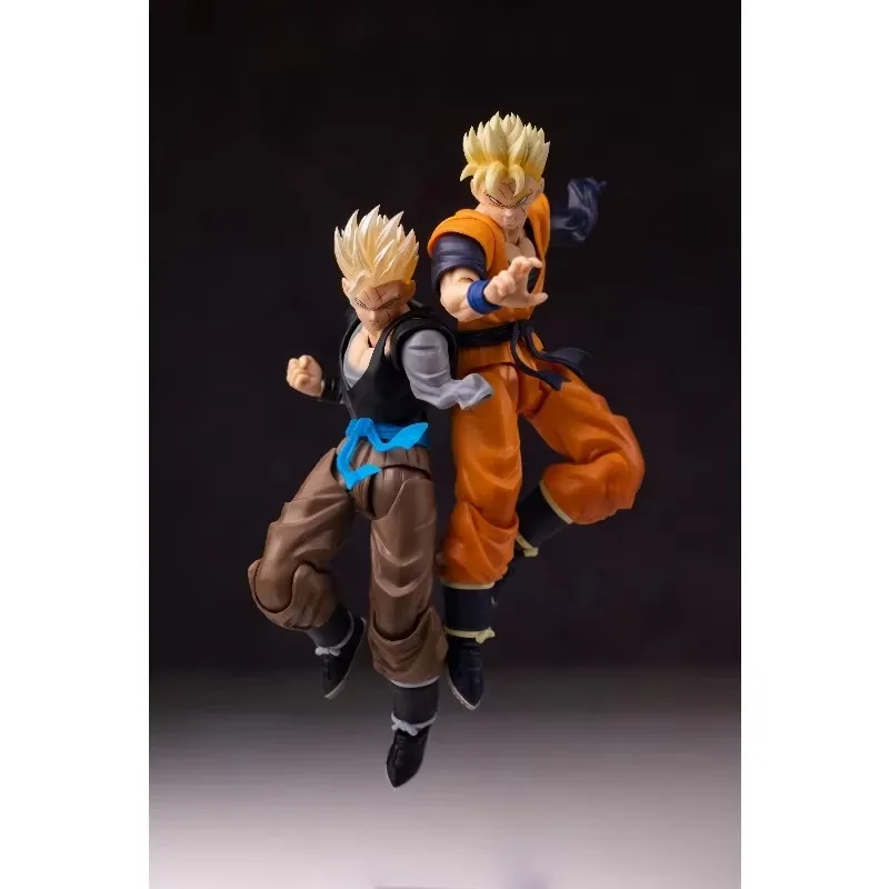 【SHIP IMMEDIATELY】Dragon Ball SHF HAZ002/ HAZ003「ONE ARMED DEMON HAWK」Future Gohan / One-Armed Gohan 1/12 Action Figure Gift Toy - view 2