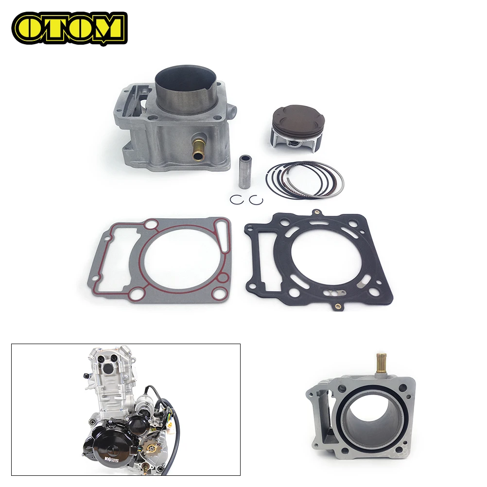 

Motorcycle For ZONGSHEN Cylinder Kit Cylinder Block Head Gasket Piston Pin Ring CBS350 CBS300 ZS174MN-3 Accessories Dirt Bikes