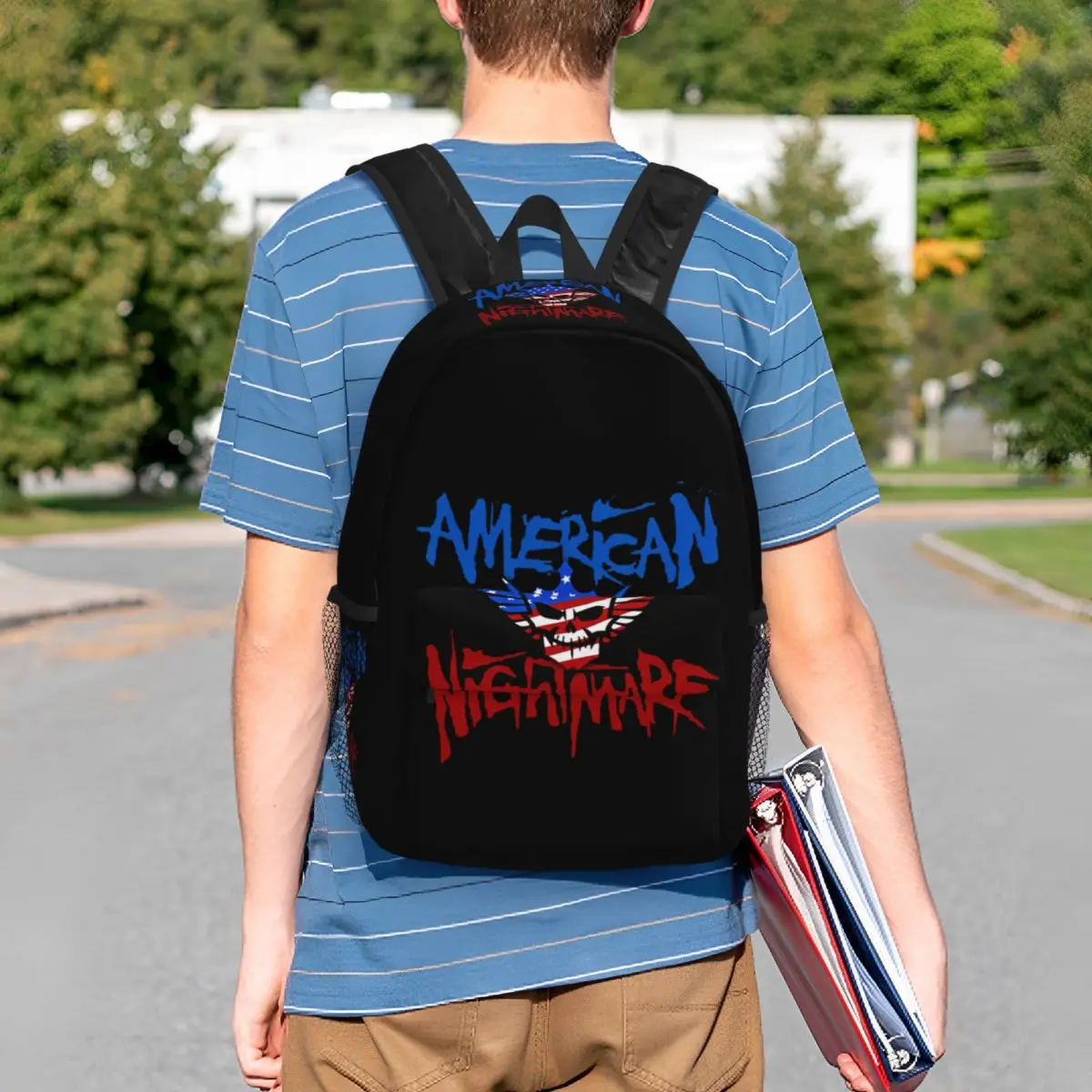 حقيبة ظهر كودي رودس ميس للطلاب والأولاد والبنات حقيبة كتب للأطفال حقيبة مدرسية حقائب كتف للكمبيوتر للرجال والنساء #4