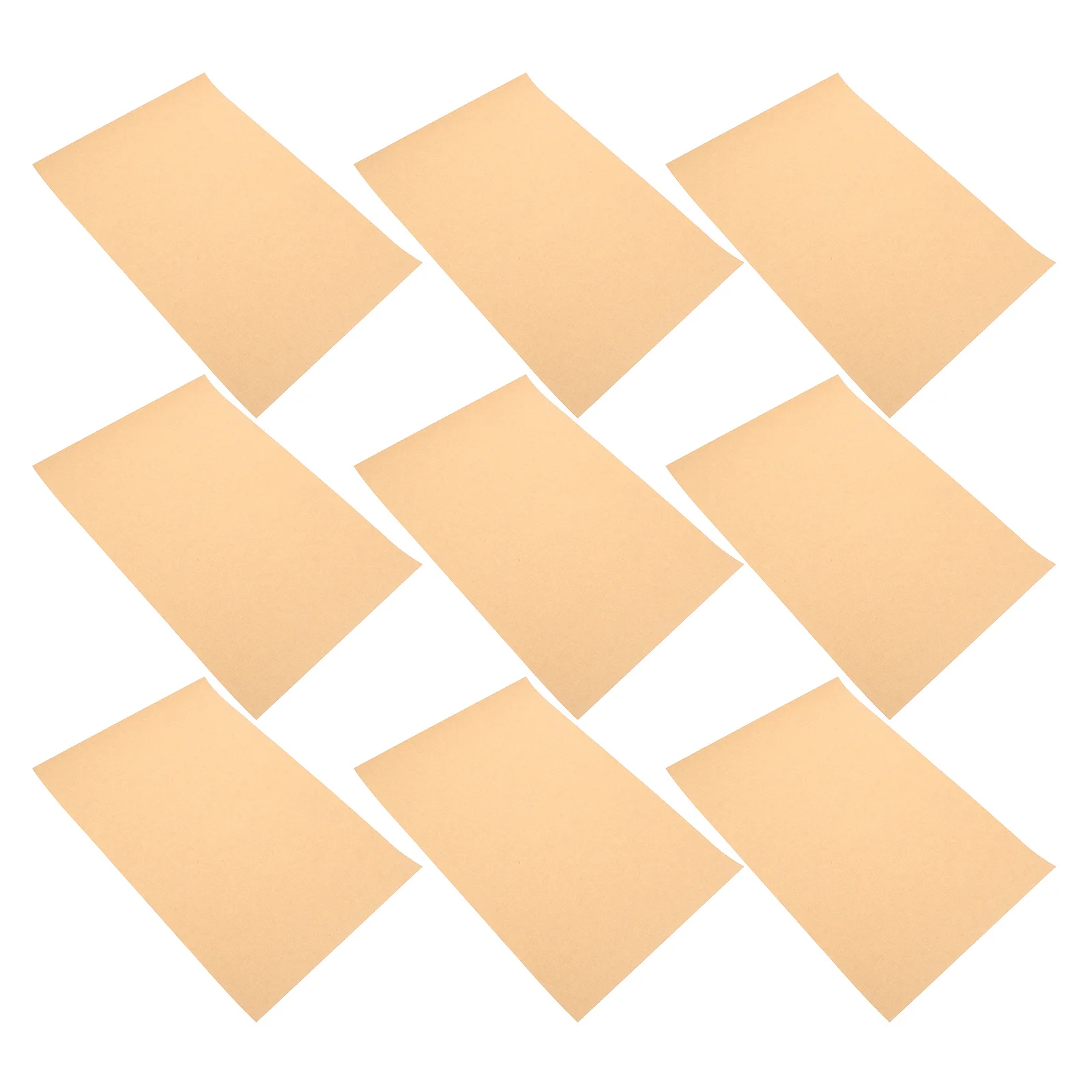 100 Pcs A4 Kraft Cardboard Drawing Paper 4K Ripple DIY Painting Decorations Square Graffiti