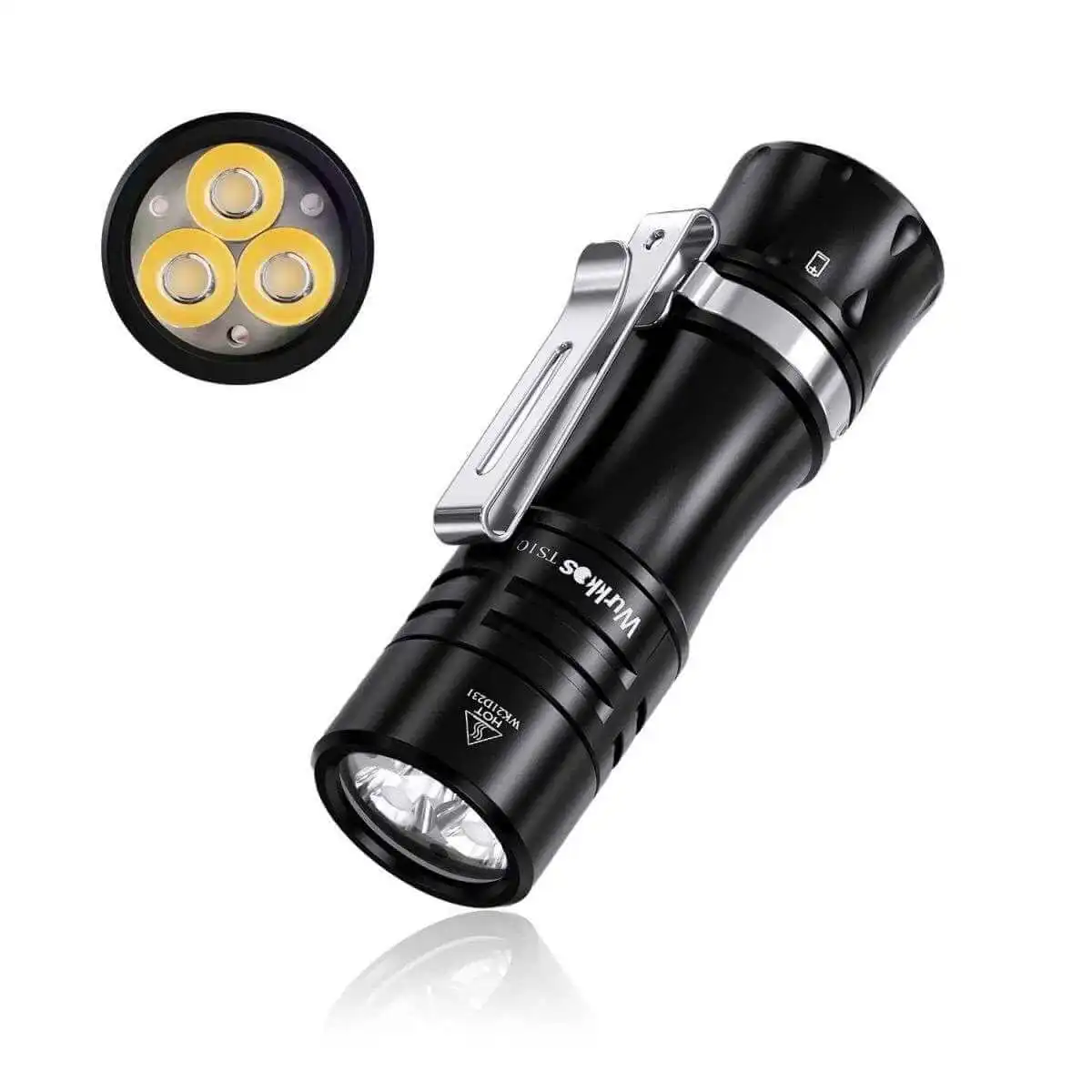 Wurkkos TS10 V2 1400lm Mini EDC Flashlight