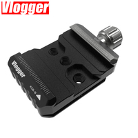 Vlogger Quick Release Plate for DJI RS2 RSC2 Ronin-S Gimbal Zhiyun weebill S ARRI feiyutech G6 max Stabilizer Camera Cage 1/4