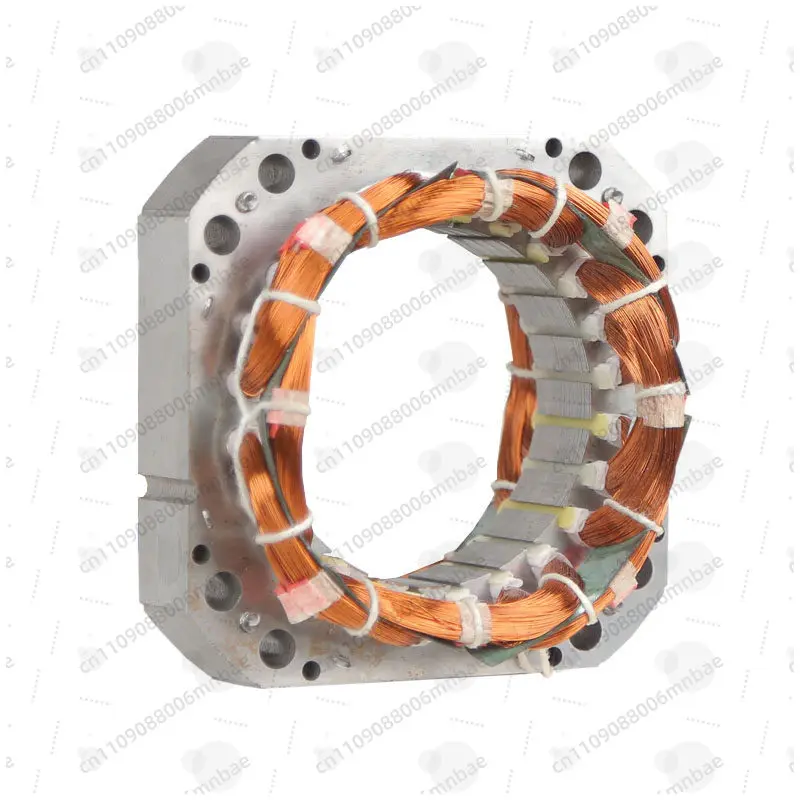 Floor Fan Accessories Electric Fan Motor All-copper Coil Winding Stator Silicon Steel Sheet Stator for Winding Channel Fan