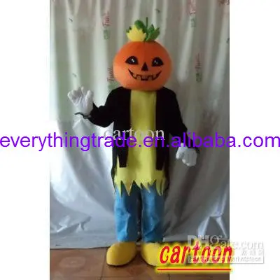 

Новый костюм талисмана для взрослых, Лидер продаж, милый костюм тыквы с героями мультфильмов, плюшевое рождественское платье, костюм талисмана на Хэллоуин