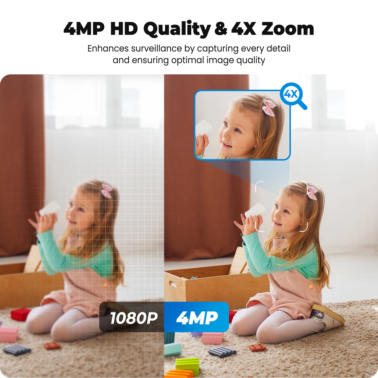 TMEZON 1080P WIFI Battery Camera Rechargeable Outdoor Two-Way Audio IP65 Weatherproof Security Wireless IP Camera PIR Motion