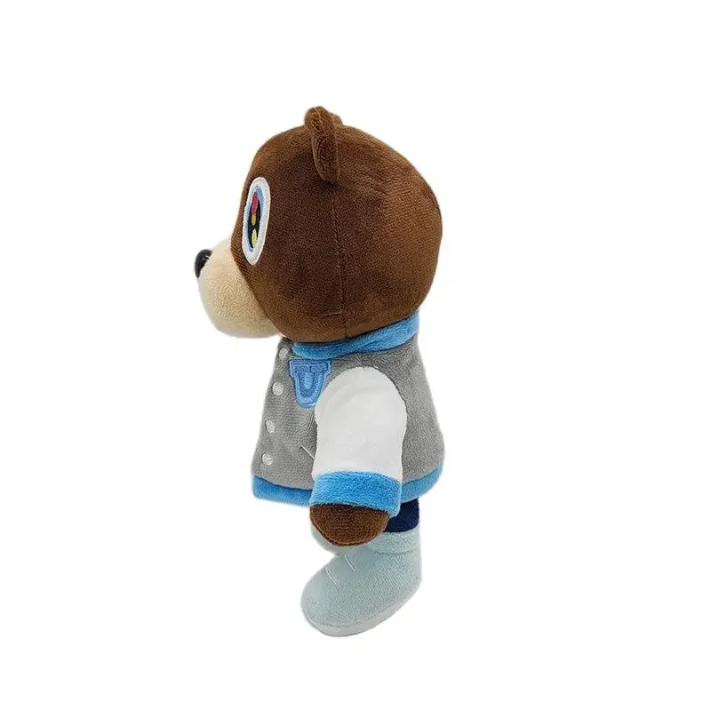 26CM Kanye Teddy Bear Plush Toy Cartoon Animal Bear Dolls Stuffed Soft Toy Christmas Birthday Gifts For Children Kids