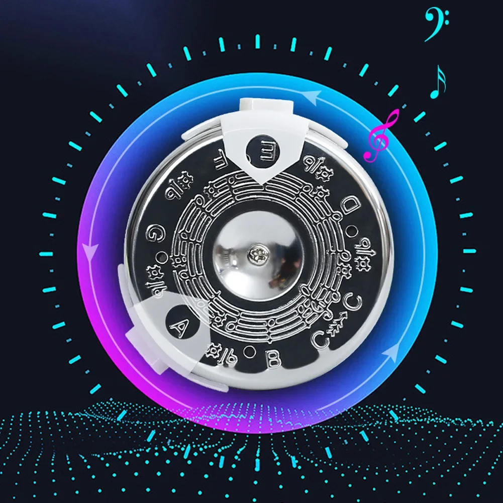A003A Chromatic Pitch Pipe Tuner Supporting C-C Scale for Music Therapy Vocal Rehabilitation and Ear Development