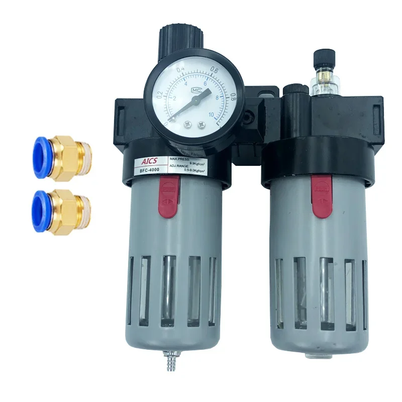 

Oil water separator, pressure regulating valve, BFC-4000, filter, air source processor