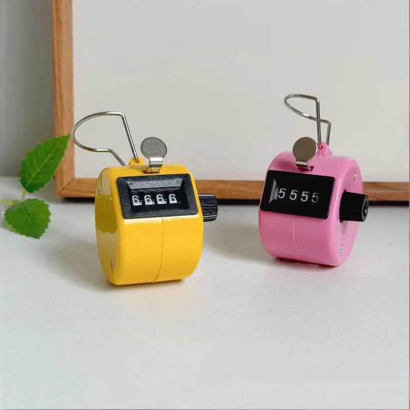 4 Digit Hand Tally Counter Manual Clicker Number Counter For Inventory Sports Scoring