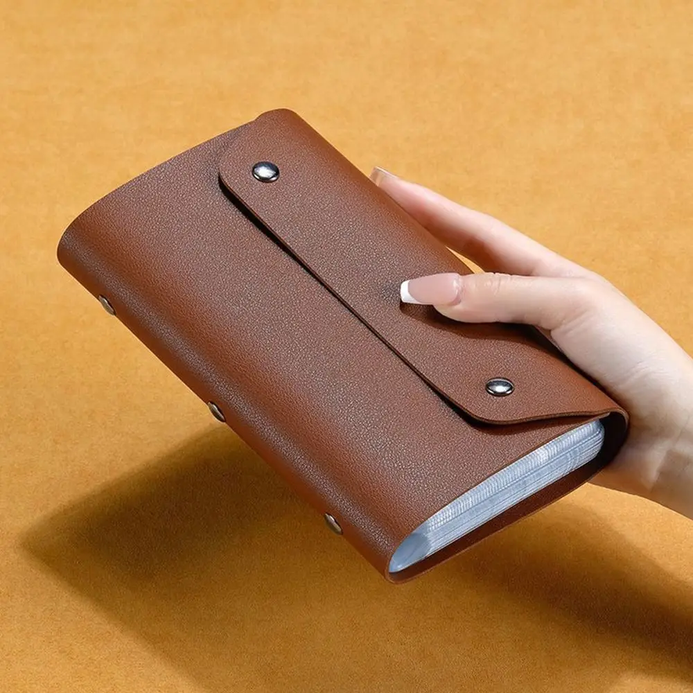 สมุดเก็บเงิน 100 ซอง ท้าทายการออมเงิน ปก PU กันน้ำ ใช้ซ้ำได้ ความจุขนาดใหญ่