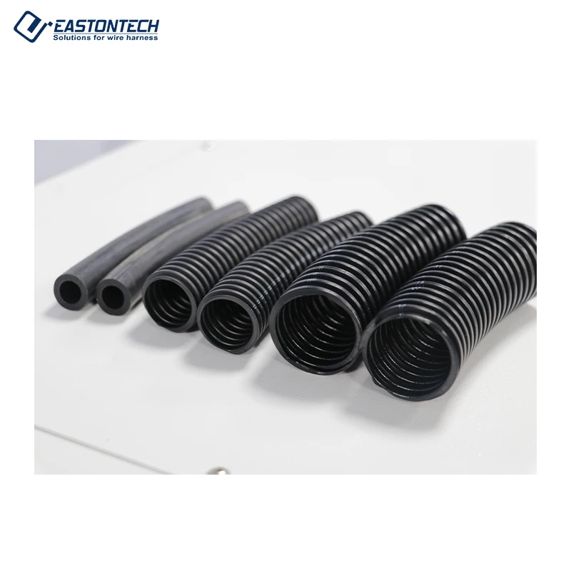 EW-12A-2 Customized Automatic Cutting Machine Corrugated PVC Pipe Tube Cutter Plastic PVC Pipe Manufacture Equipment For 5-45mm