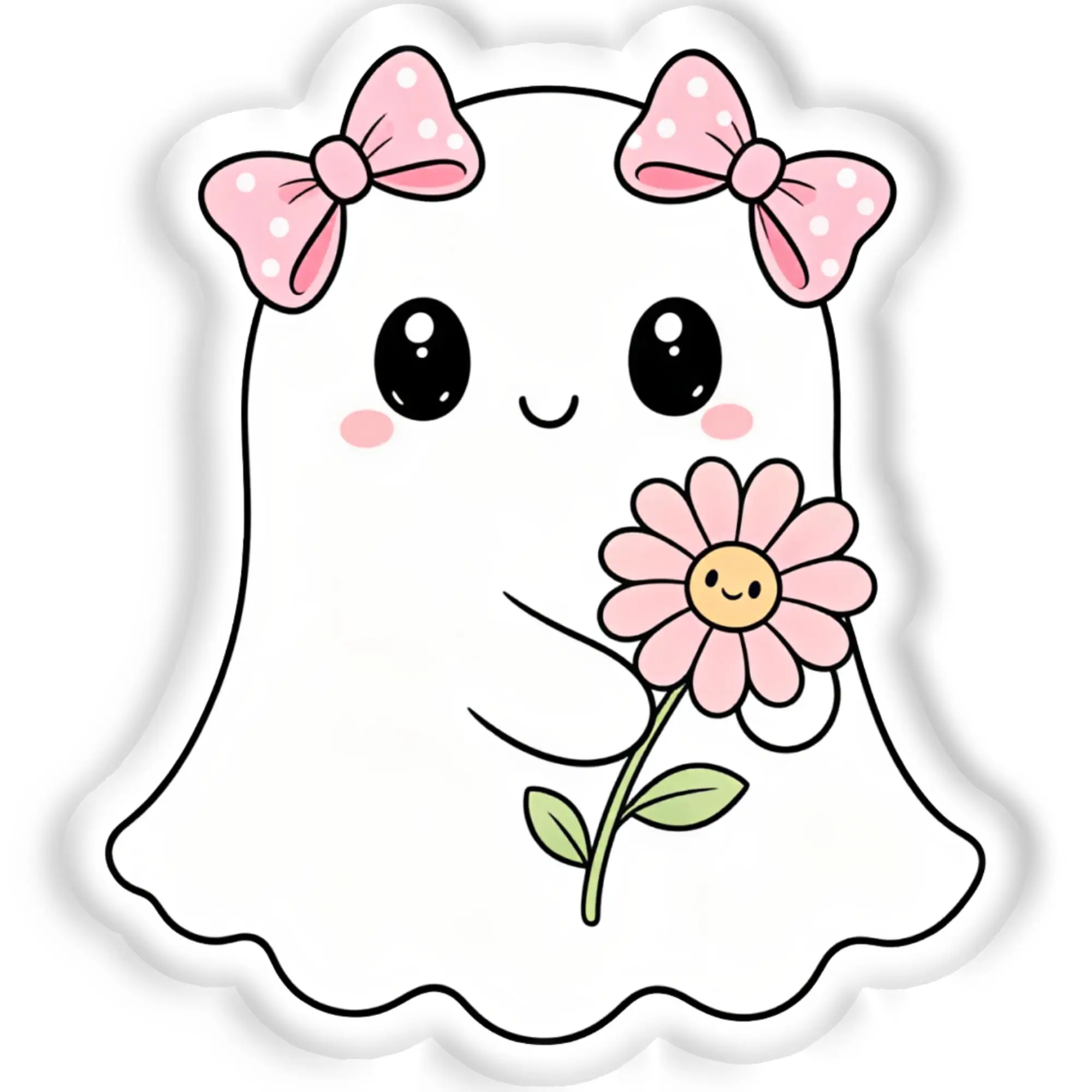 Custom Funny Halloween Gift Pillow Double Sided Candy Ghost Home Decoration Salon Personalized Plush Pillows for Sofa