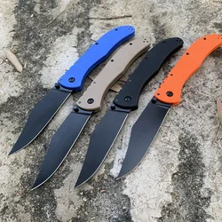 Cold Broken Skull Folding Pocket Knife 440C Steel shim G10 Handle Outdoor Camping Knife EDC Tool Small Knives shipping