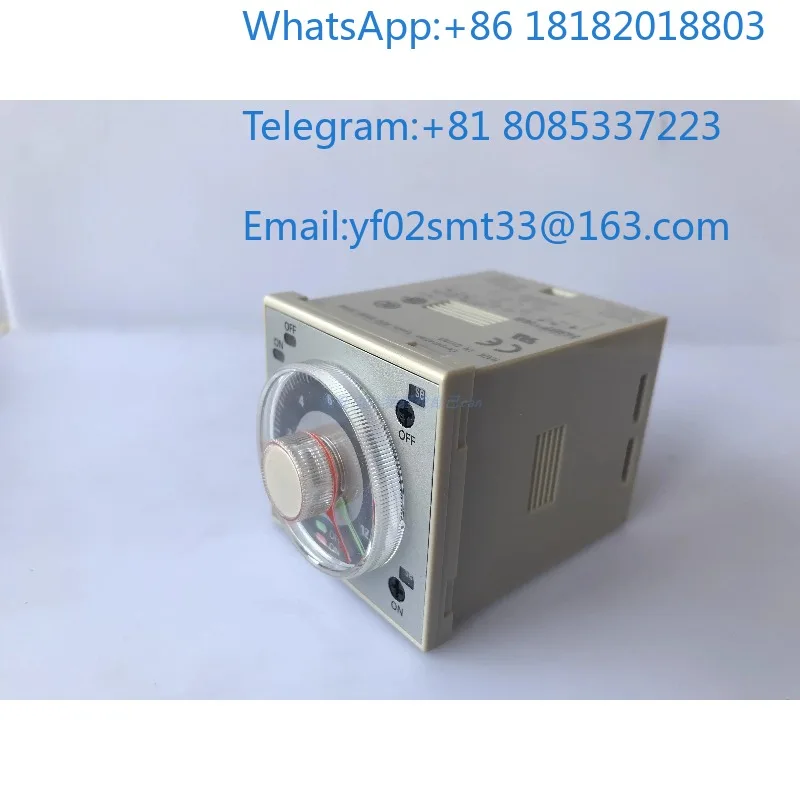 H3BF-N8 AC220V Dual Loop Timing Relay Two-Way Separate Timing Stable Contact Output Wide Delay Selection