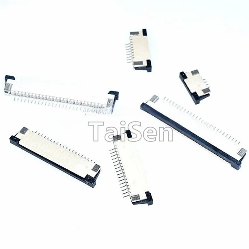 10 PZ 1.0 MM FPC Connettore Scorrevole 4P 6/8/10/12/14/16/20/24/30P Pull-up Pull-down connessione ribaltabile