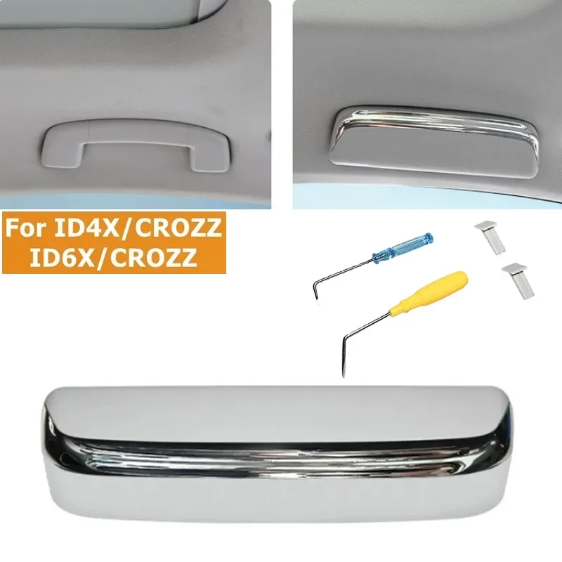 

Car Glasses Sunglasses Case Holder Grab Handle ABS Storage Box Save Place Non-toxic For VW ID4X ID4 CROZZ ID6 CROZZ ID.6 X